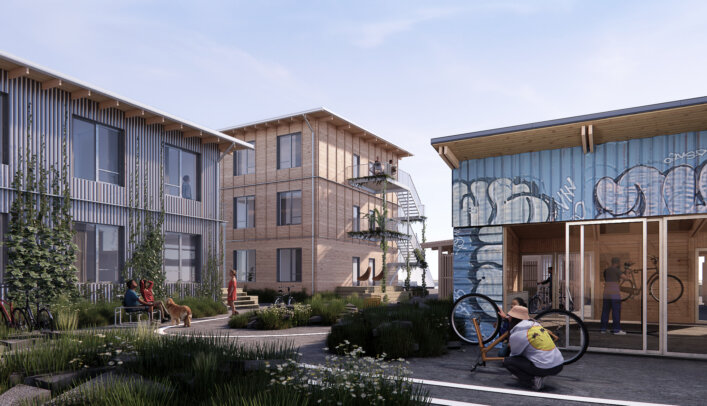 Betalbare boliger til unge i hjemløshed i kommende privat ungdomsboligbyggeri i København 